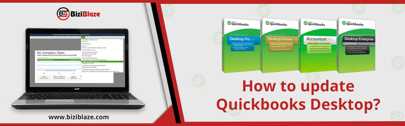 How to update Quickbooks Desktop
